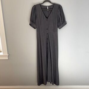 Rachel Pally Agnes dress, gray, size medium